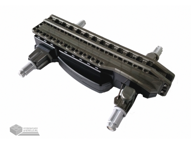 4514c02 - Electric, Motor RC Car Base, Pearl Dark Gray Top