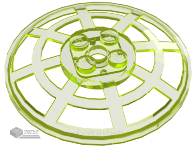 4285b – Dish 6 x 6 omgekeerd (Radar) Webbed – Type 2 (underside attachment positions op 90 degrees)