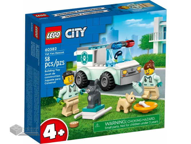 60382-1 - LEGO City 60382 Dierenarts reddingswagen