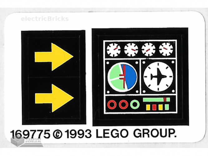 8412stk01 – Sticker Sheet for Set 8412 – (169775)