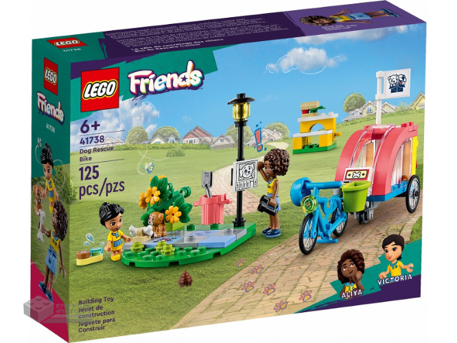 41738-1 - LEGO Friends 41738 Honden reddingsfiets