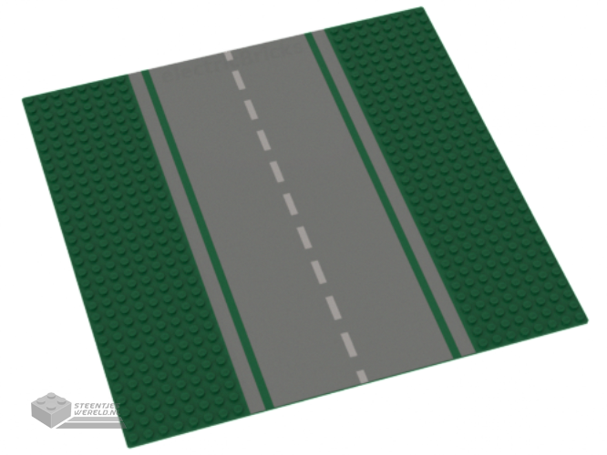 30279pb02 – Baseplate, Road 32 x 32 8-Stud Straight with Road Pattern