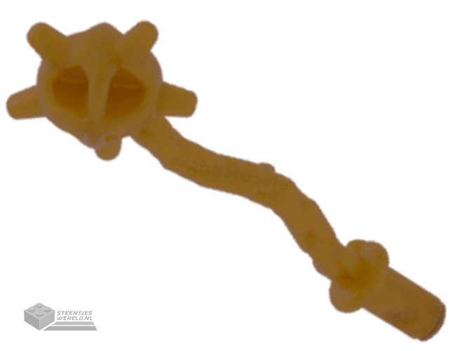 93787 - Minifigure, Weapon Spiked Flail / Mace - Flexible Rubber