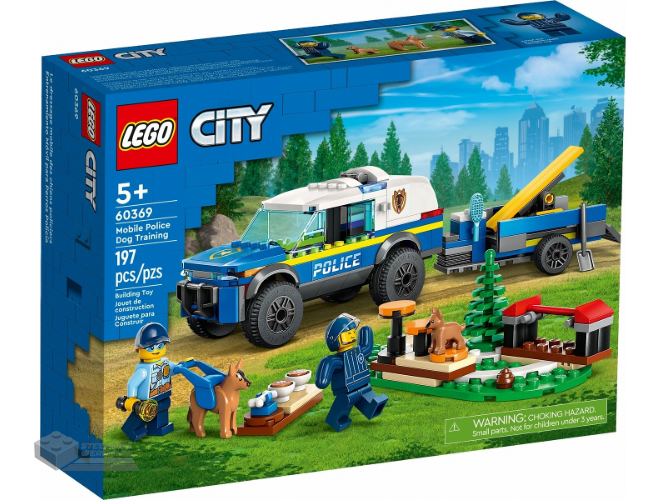 60369-1 - LEGO City 60369 Mobiele training voor politiehonden