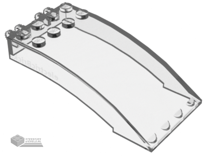 46413 – Windscherm 8 x 4 x 2 gebogen met Locking Dual 2 Fingers