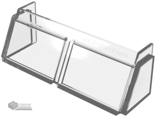 13756 – Glass for Windscreen 2 x 6 x 2 Train