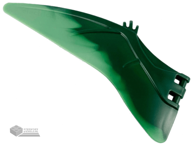 98088pb05 – Dinosaur Wing Pteranodon – Left with Marbled Sand Green Edge Pattern