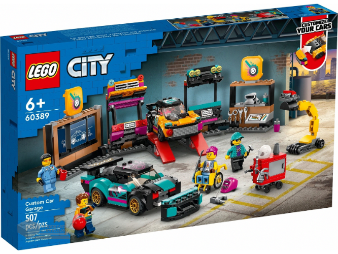 60389-1 - LEGO City 60389 Garage voor aanpasbare auto's