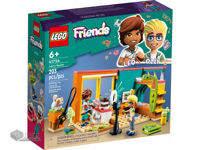 41754-1 - LEGO Friends 41754 Leo’s kamer