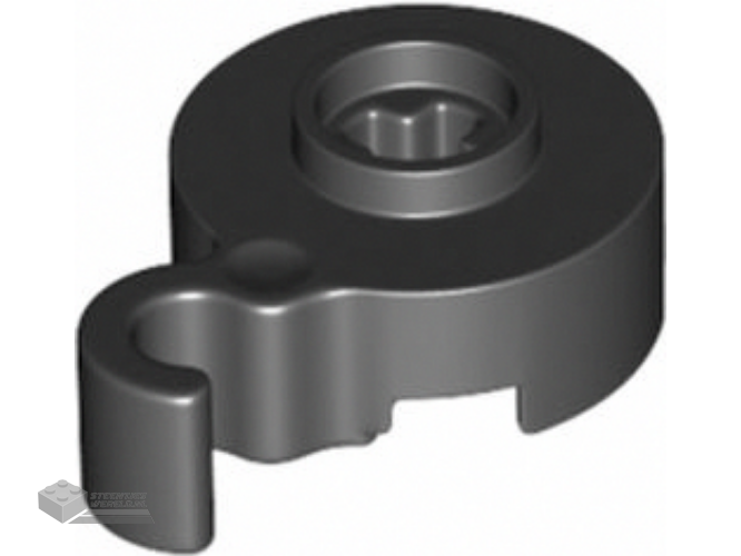 83497 – Hook Round 2 x 2 with Axle Hole and Bottom Stud Holder