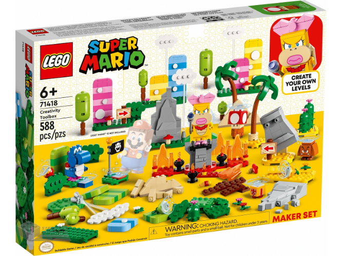 71418-1 - LEGO Super Mario 71418 Makersset: Creatieve gereedschapskist