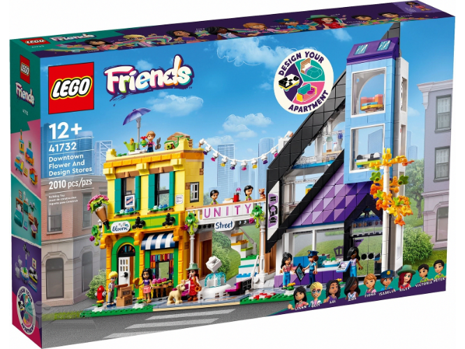 41732-1 - LEGO Friends 41732 Bloemen- en decoratiewinkel in de stad