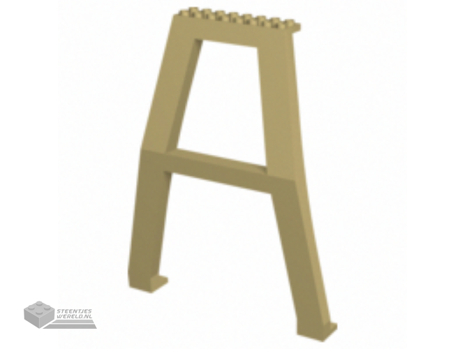 92086 – Support Crane Stand Double – No Studs on Cross-Brace with Axle Holes on Top