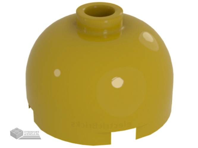 553a – Brick, Round 2 x 2 Dome Top – Blocked Open Stud without Bottom Axle Holder