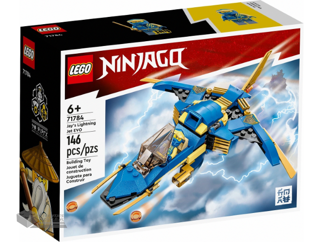 71784-1 - LEGO Ninjago 71784 Jay’s Bliksemstraaljager EVO