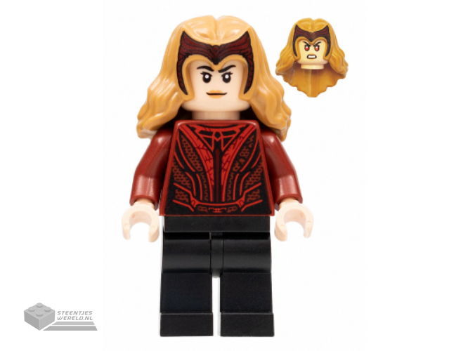 sh831 – Scarlet Witch – Plain Black Legs, Hair with Tiara