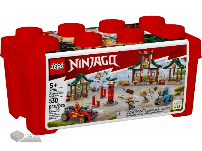 71787-1 - LEGO Ninjago 71787 Creatieve ninja opbergdoos