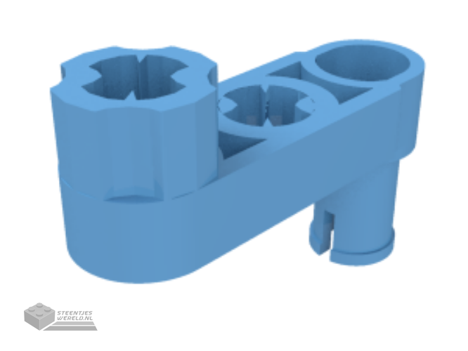 33299 – Technic, Liftarm, aangepast Crank / pin 1 x 3 – Technic as gaten