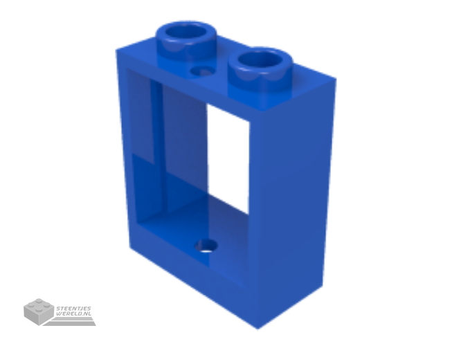 60592 – raam 1 x 2 x 2 platte voorzijde