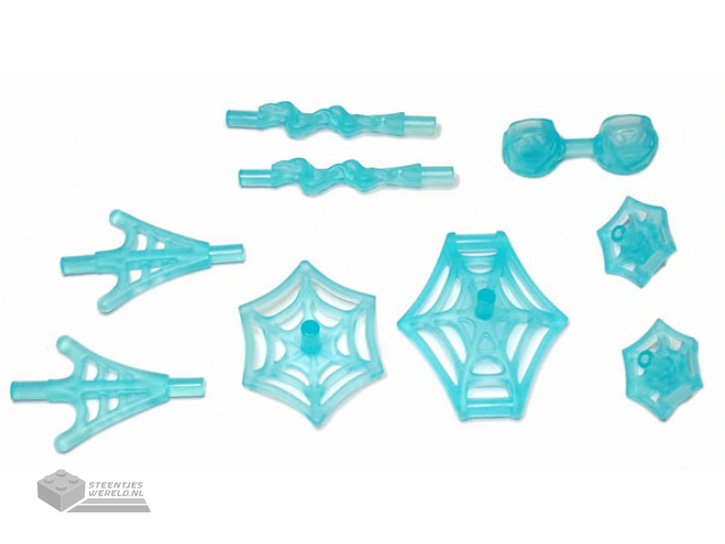 36083 – Minifigure, Weapon Pack Spider-Man Web Effects, 9 in Bag (Multipack)
