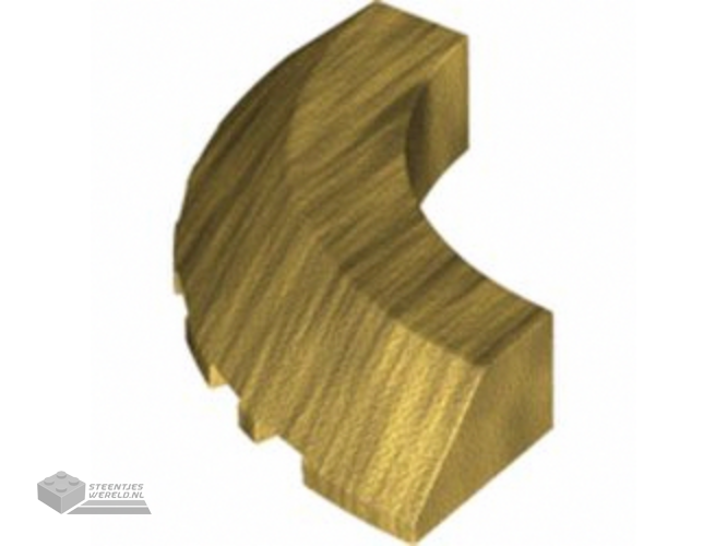 76795 – Brick, Round Corner 5 x 5 with Slope 45 Edge without Studs