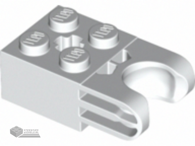 67696 – Technic, Brick Modified 2 x 2 with Ball Socket and Axle Hole – Straight Forks with Round Ends and Closed Sides