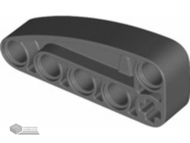 80286 – Technic, Liftarm, Modified L-Shape Quarter Ellipse Thick 2 x 5