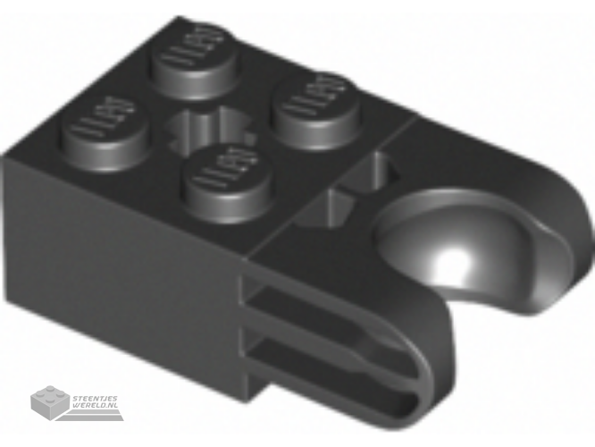 67696 – Technic, Brick Modified 2 x 2 with Ball Socket and Axle Hole – Straight Forks with Round Ends and Closed Sides