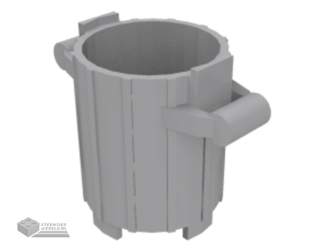2439 – Container, Trash Can met 2 Cover houders