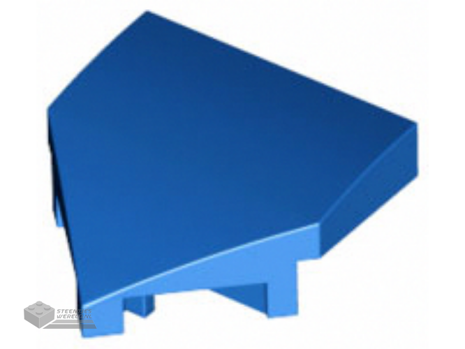 66956 – Wedge 2 x 2 x 2/3 Pointed met nop inkepingen