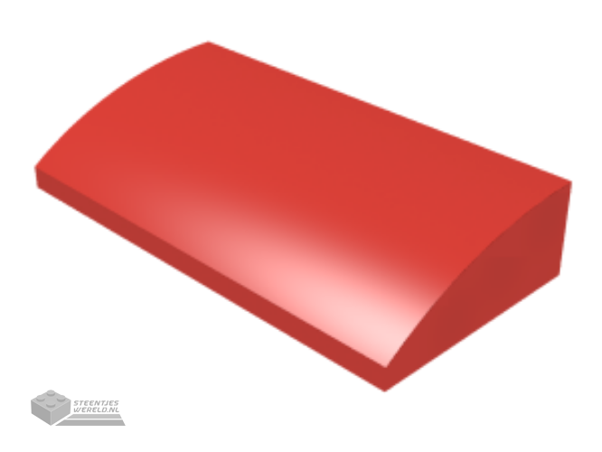 88930 – Dakpan, gebogen 2 x 4 x 2/3 met onderkant buizen