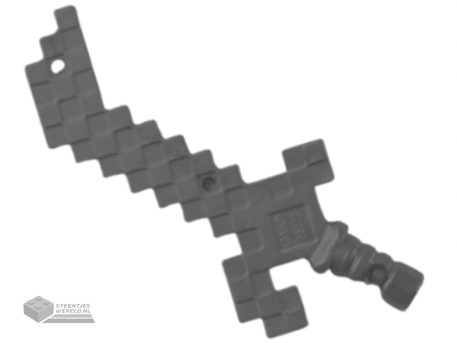 65505d – Minifigure, Weapon Cutlass Pixelated (Minecraft)