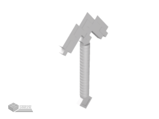18789 - Minifigure, Utensil Pickaxe Pixelated (Minecraft)