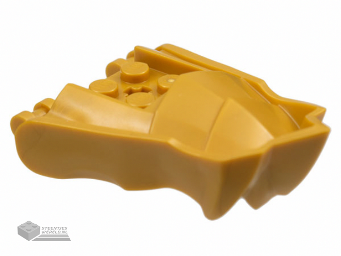 80017 – Dragon Head (Ninjago) Jaw with Small Spikes and 2 Bar Handles on Back