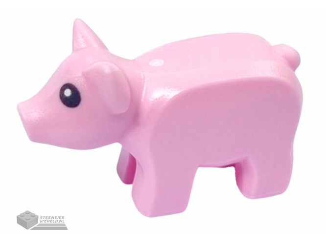 1410pb01 – Piglet with Black Eyes and White Pupils Pattern