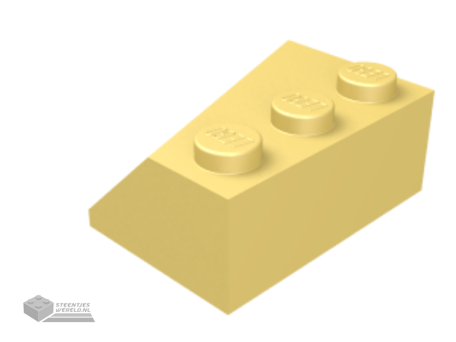 48165 – Wedge 3 x 3 schuin aflopend rechts