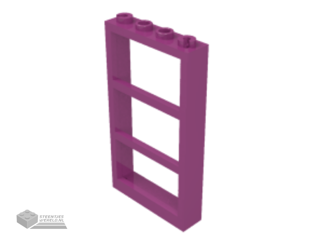 57894 – raam 1 x 4 x 6 met 3 Panes