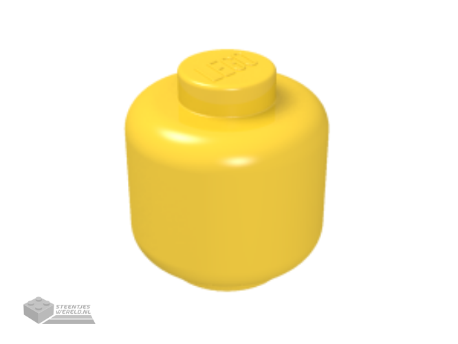 3626a – Minifigure, Head (Plain) – Solid Stud