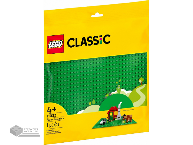 11023-1 – Green Baseplate {Plate Included is Bright Green}