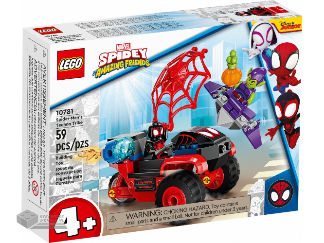 10781-1 – Spider-Man’s Techno Trike