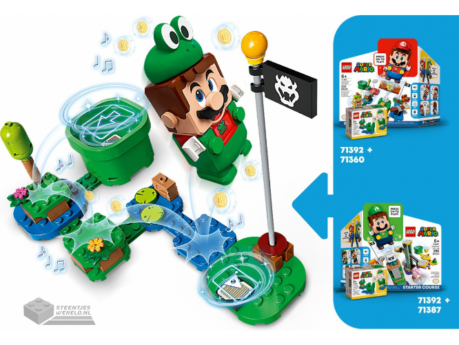 71392-1 - Frog Mario - Power-Up Pack