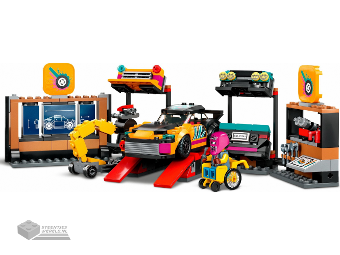 60389-1 - LEGO City 60389 Garage voor aanpasbare auto's