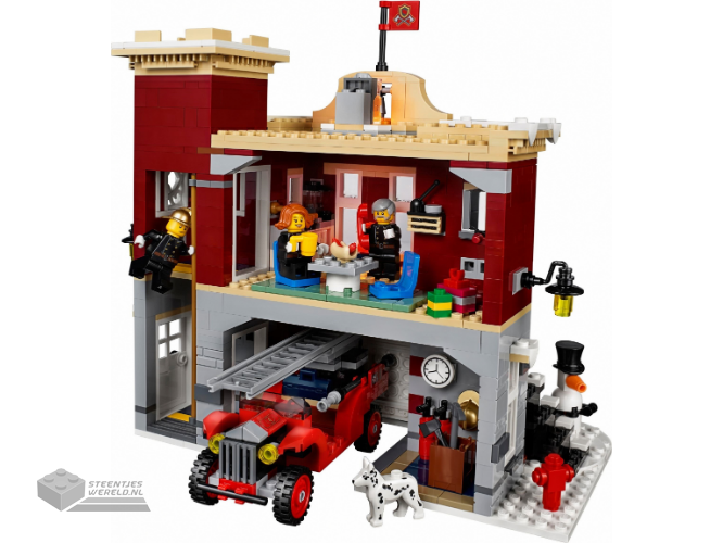 LEGO 10263 1 Winter Village Fire Station Steentjeswereld