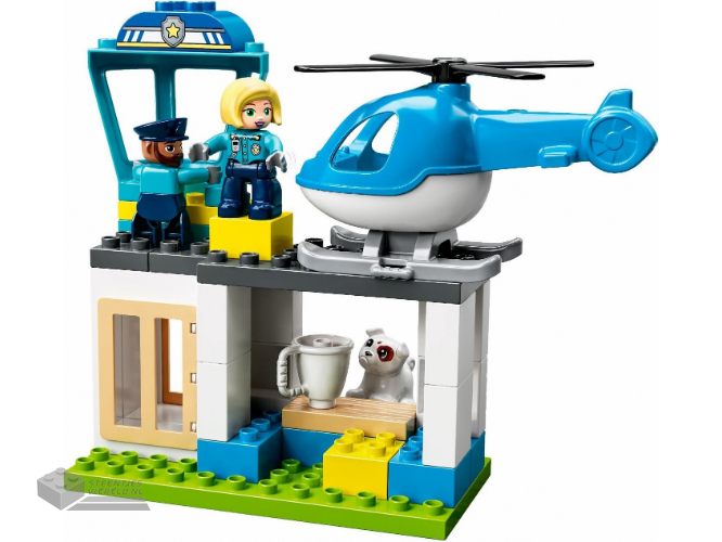 10959-1 - Police Station & Helicopter