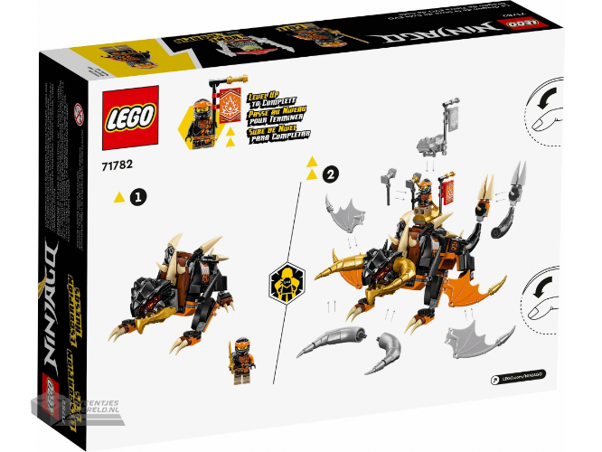 71782-1 - LEGO Ninjago 71782 Cole's Aardedraak EVO