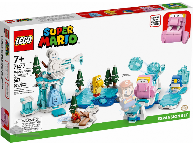 71417-1 – LEGO Super Mario 71417 Uitbreidingsset: Fliprus’ sneeuwavontuur