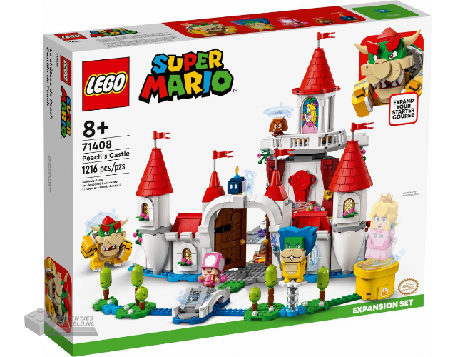 71408-1 – Peach's Castle – Expansion Set