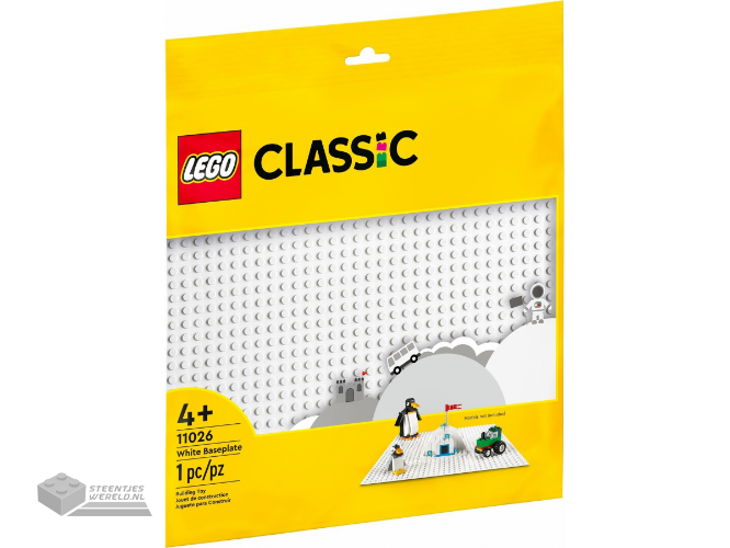 11026-1 – White Baseplate