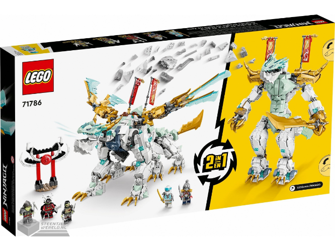 71786-1 - LEGO Ninjago 71786 Zane's IJsdraak