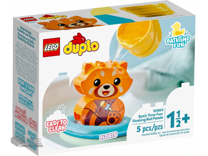 10964-1 – Bath Time Fun: Floating Red Panda